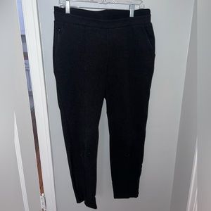 Athleta Venice Heathered Pintuck Navy Pants